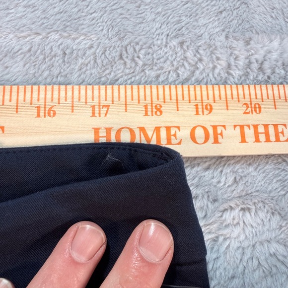 Old Navy Pixie High Rise Straight Leg Navy Blue Pants Women's Sz 16 New NWT - Picture 8 of 11